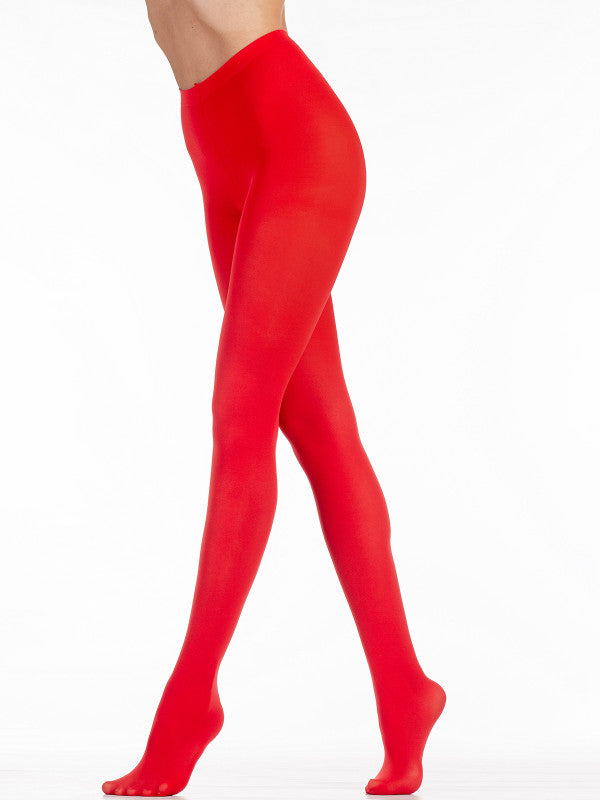 Medias rojas TOMKIND - Medias elegantes para mujer