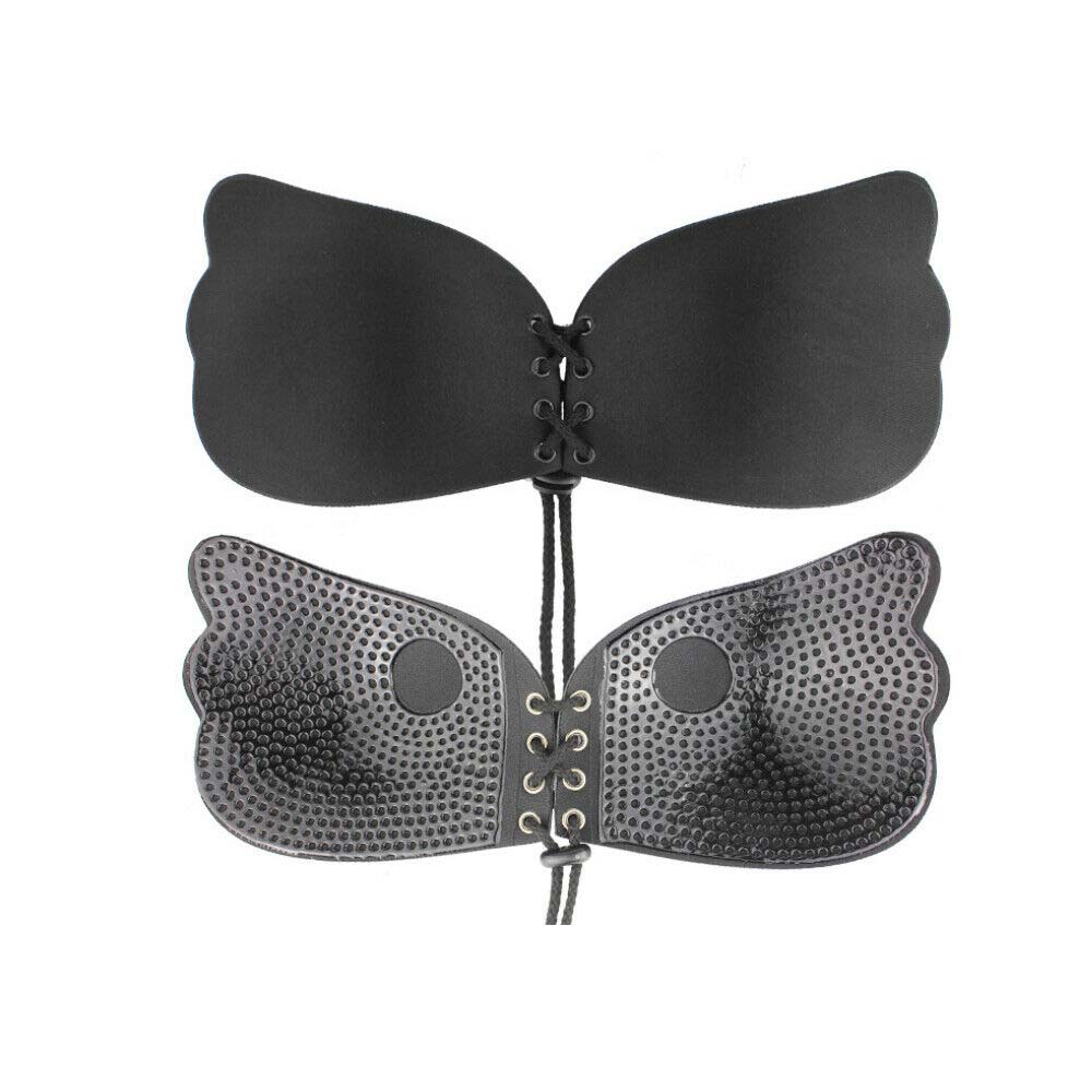 "Solid" Non-Wired Padded Stick-On Push-Up Bra,,NikkiandNaomi