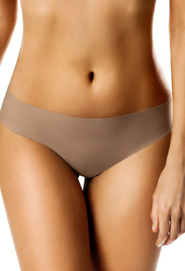 Nude Seamless Soft &amp; Smooth Thong, NikkiandNaomi