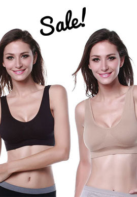 Women Pack Of Two Medium Impact Sport Bras, NikkiandNaomi