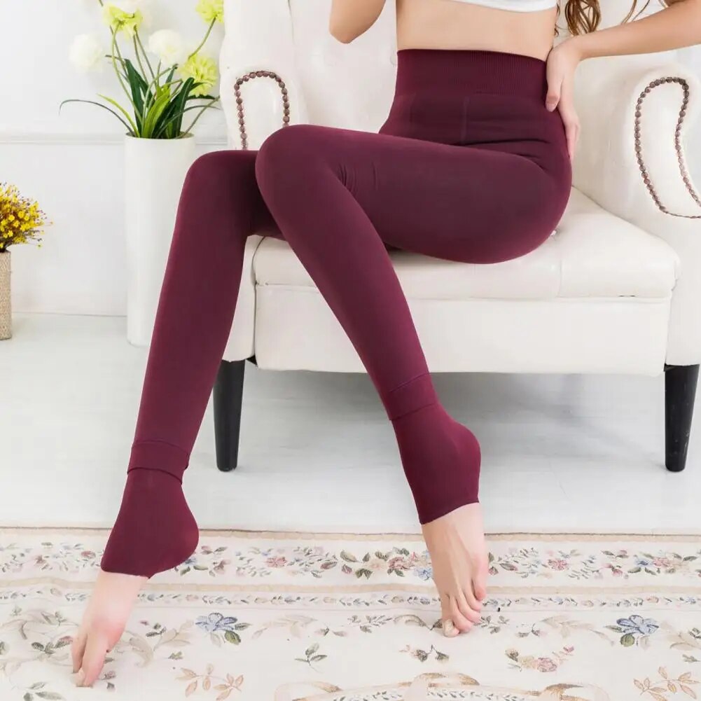 Medias granates - Medias con estilo para mujer