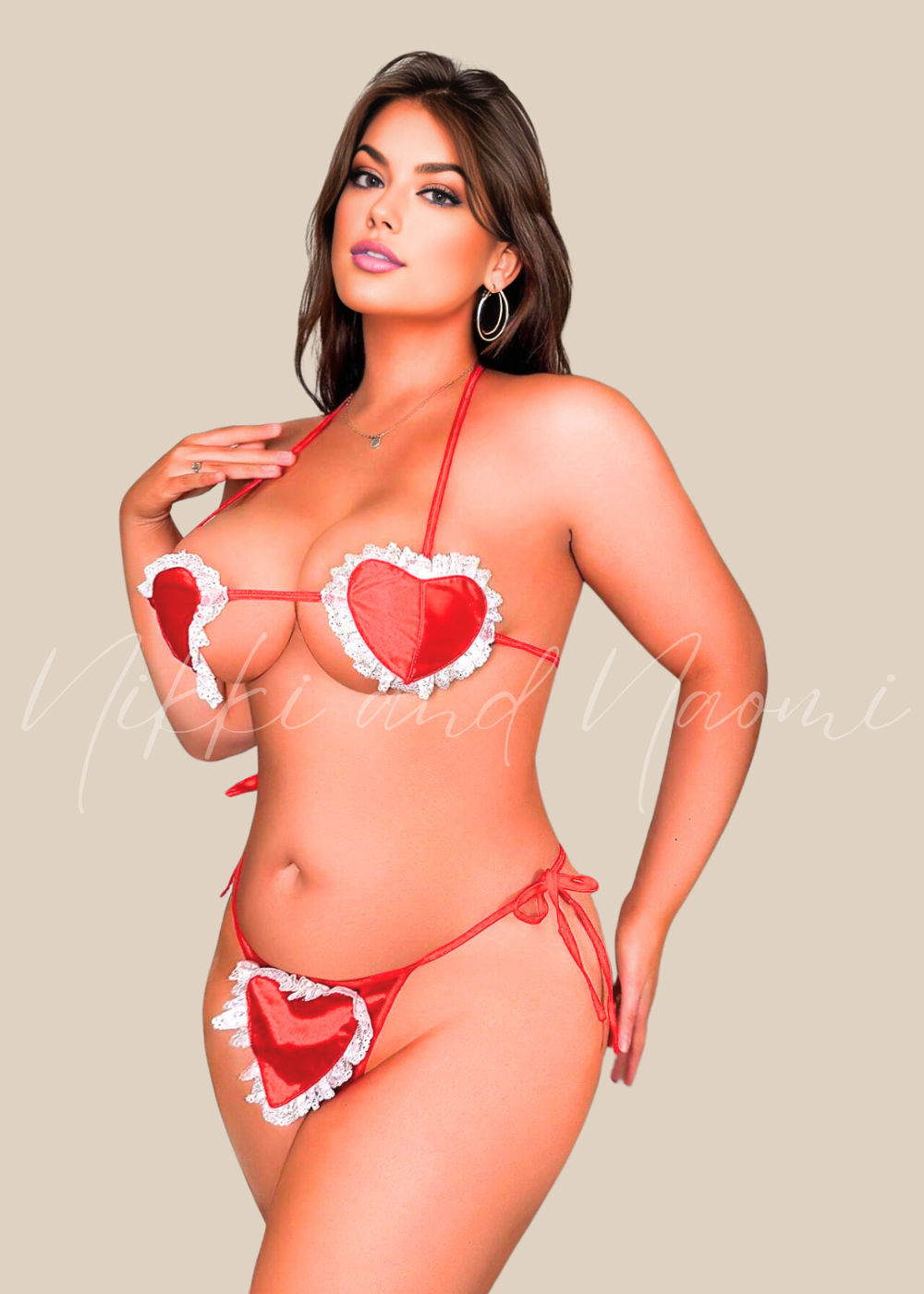 Sexy Plus Size Cosplay Lingerie by Nikki&amp;Naomi