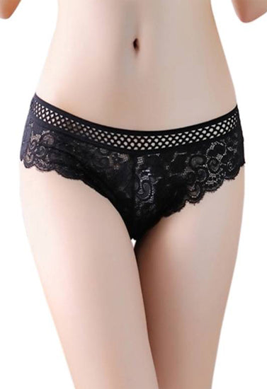 Hot Hipster Black Panty, NikkiandNaomi