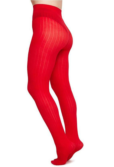 Medias Sharp Control Top rojas