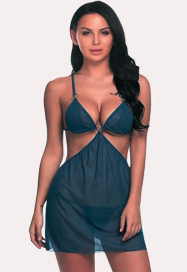Sheer Babydoll Nightdress for Women, NikkiandNaomi